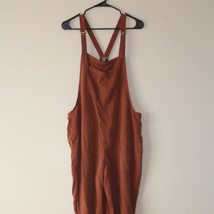 Aerie cotton overalls